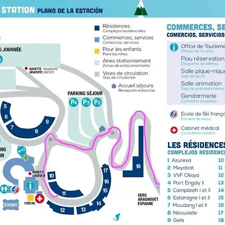 Apartment Piau Engaly 50 M Des Pistes De Et Du Coeur De Station *